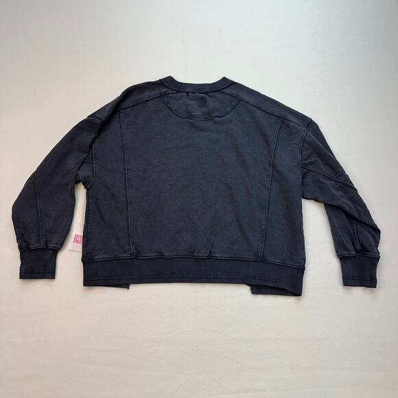 FP Movement Hatch Intercept Sweatshirt WMNS Black OB1916305 Crew Neck Maternity - Picture 6 of 16